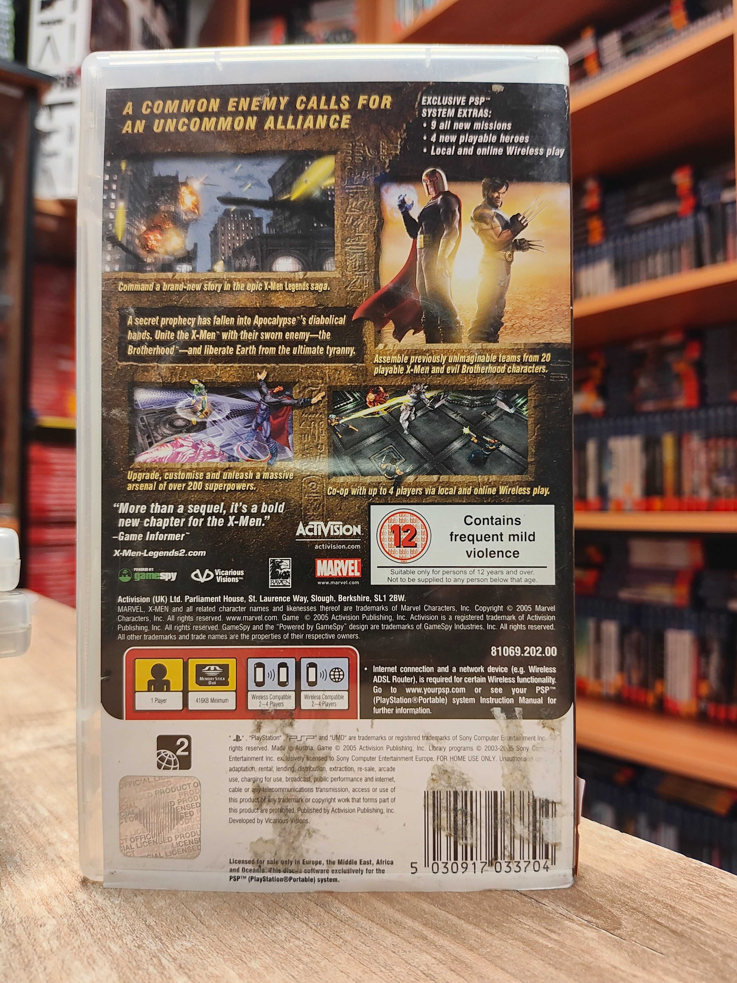 X-Men Legends II: Rise of Apocalypse PSP Sklep Wysyłka Wymiana