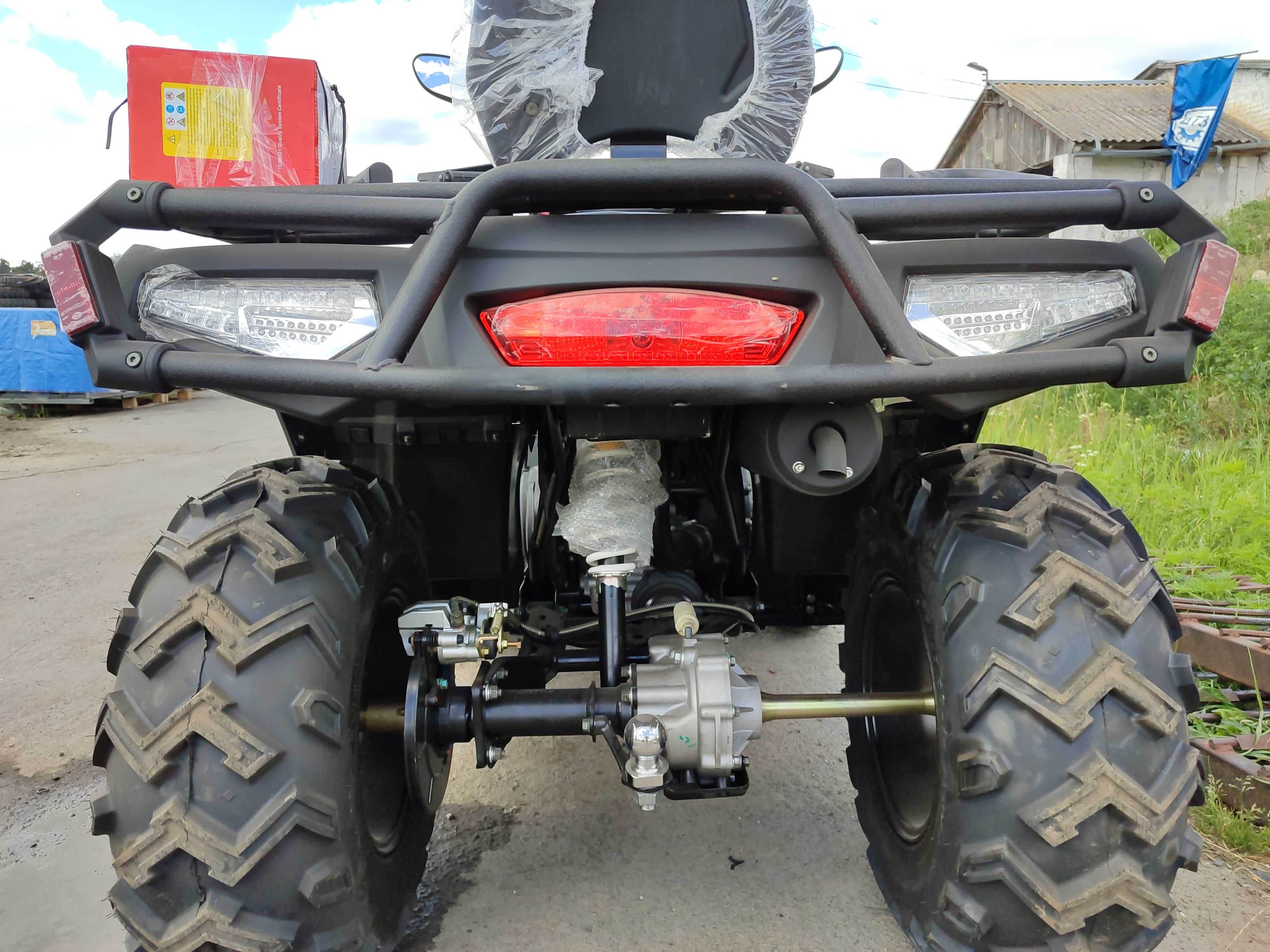 Квадроцикл Hisun 400 ATV Motoleader ставится на учет