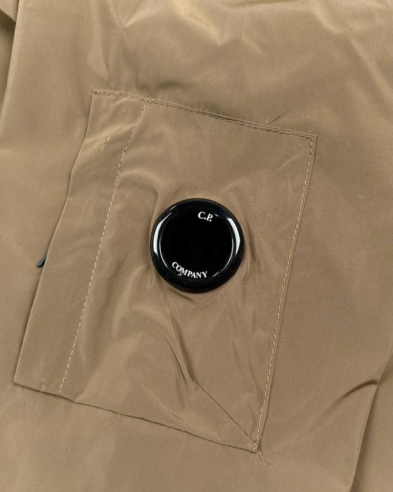 Куртка C.P. Company Nycra Arm Lens Bomber Jacket Brown