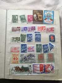 Колекція марок радянські,царські.