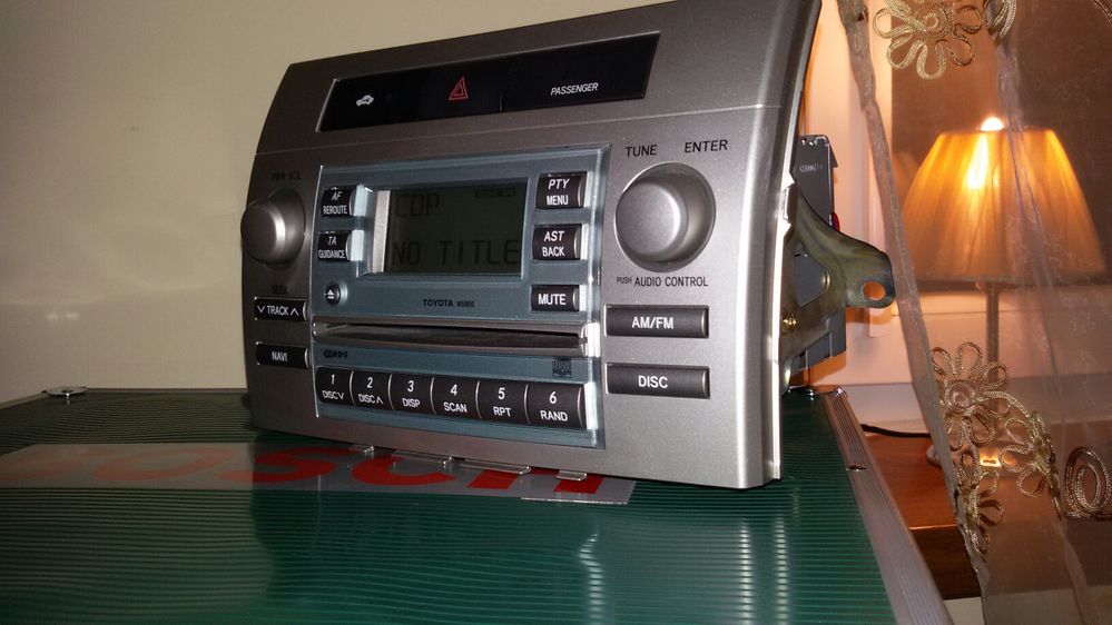 Radio Toyota Corolla verso W58810 Model