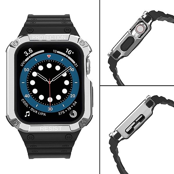 Protect Strap Band opaska z etui do Apple Watch 7 / 6 / 5 / 4 / 3 / 2
