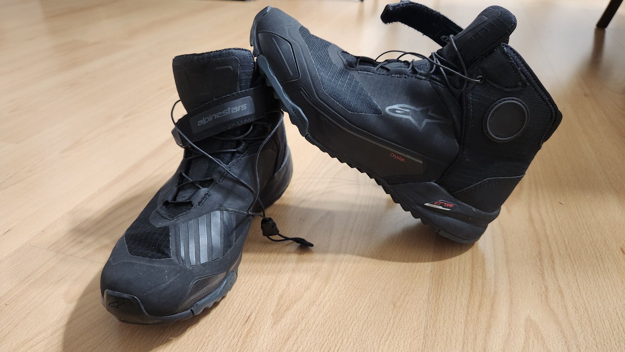 Botas Alpinestars CR-X Drystar Pretas - Muito pouco uso
