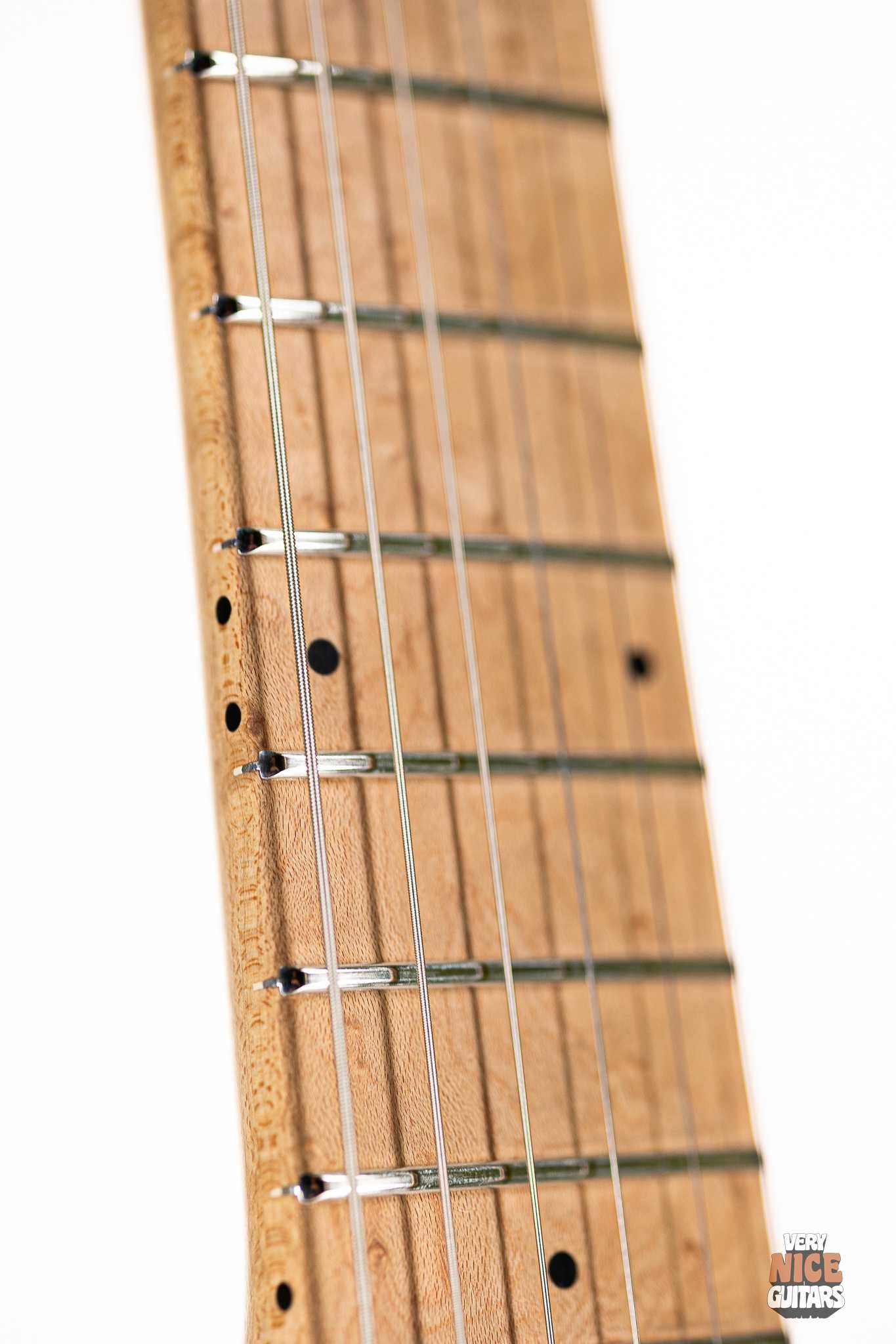 Ernie Ball Music Man BFR Axis Double Trouble Quilt Maple Top and Back