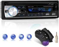 Auto radio carro Bluetooth usb microsd  comando 1 din