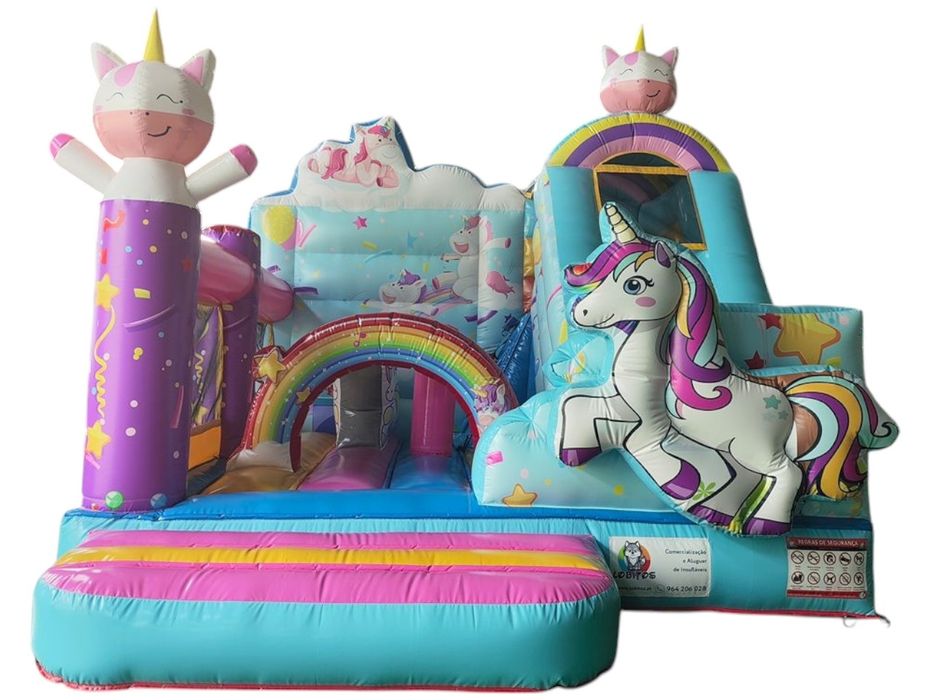 INSUFLÁVEL NOVO À VENDA UNICORNIODAS ESTRELAS! | lobitos.pt