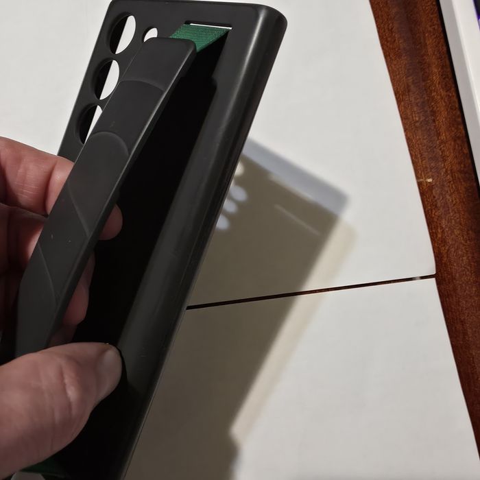 Чохол Samsung Silicone Grip Black для S23 Ultra