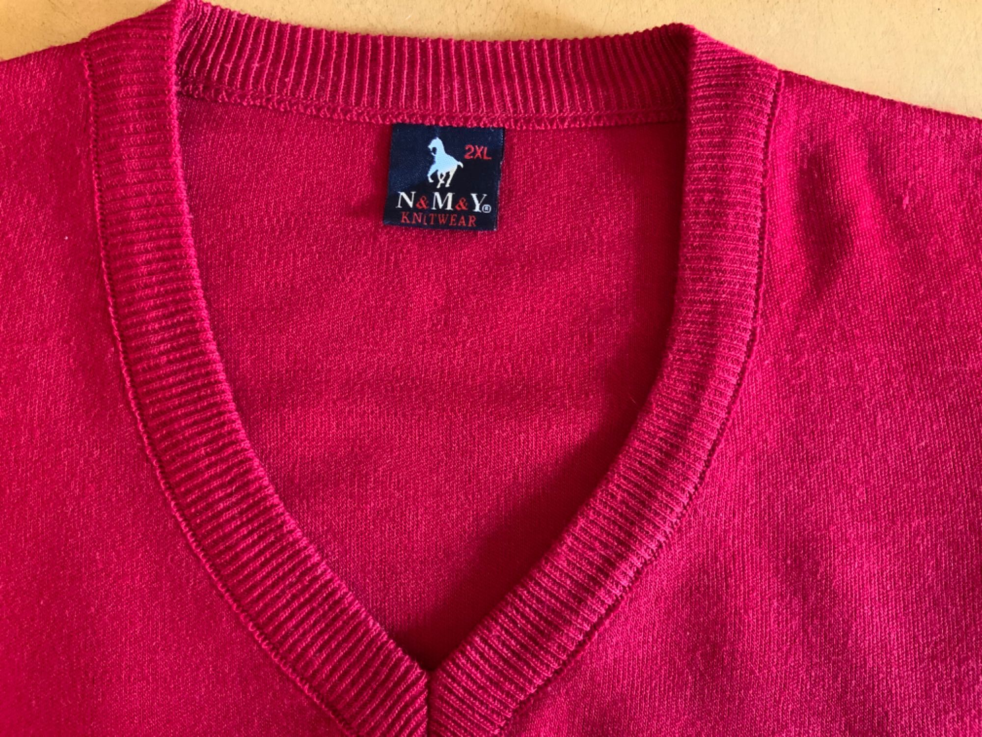 Пуловер мужской NMY Knitwear, р.2XL
