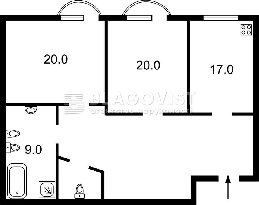 Продаж чудової 2к кв Центр Києва дореволюційний будинок Костельна 7