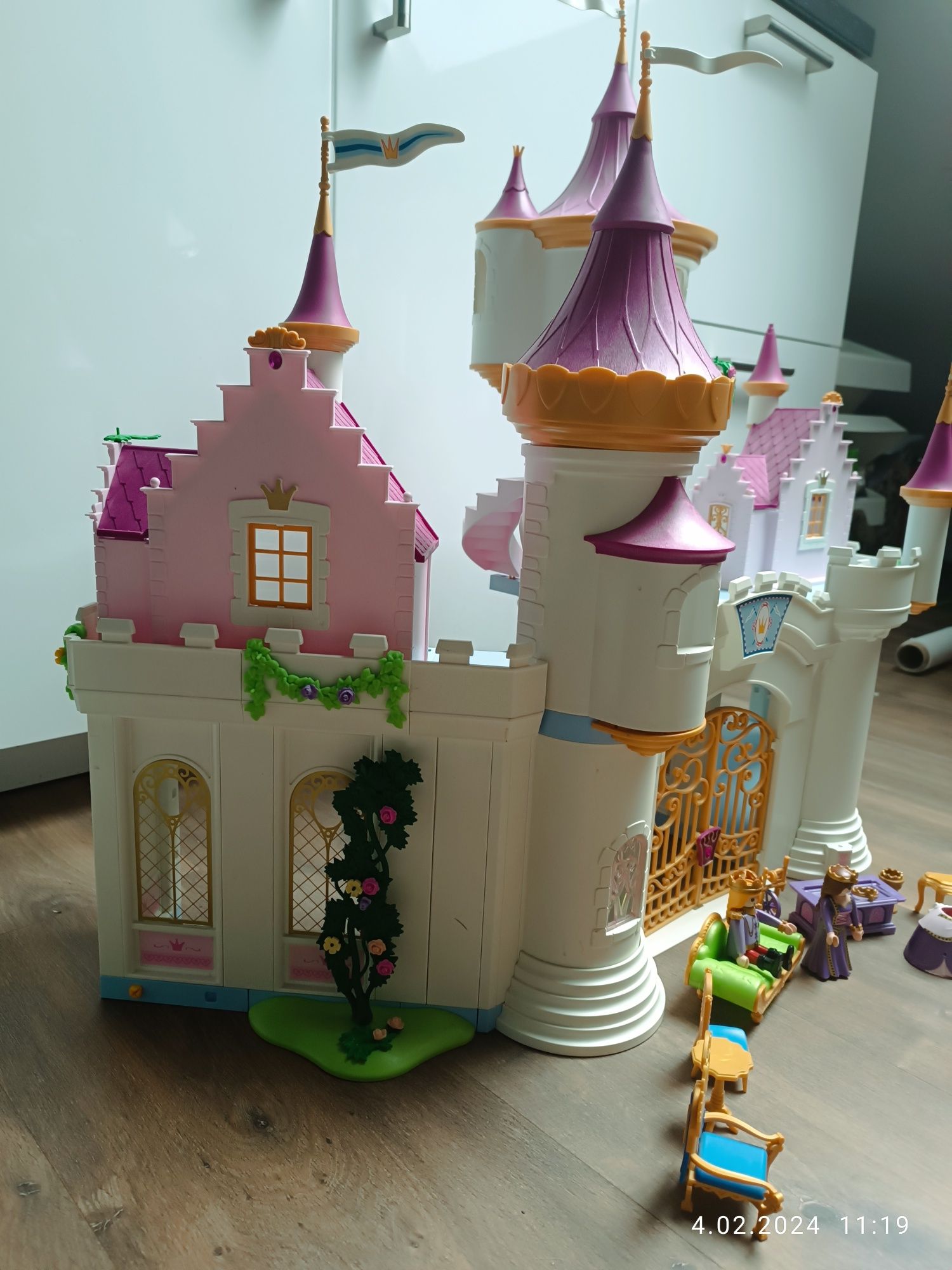 Playmobil duży zamek księżniczki królowej