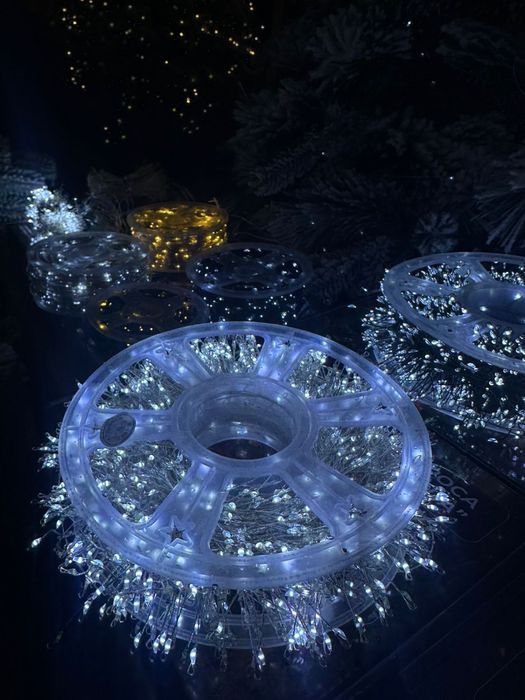 Гірлянда Роса Лапа Мішура