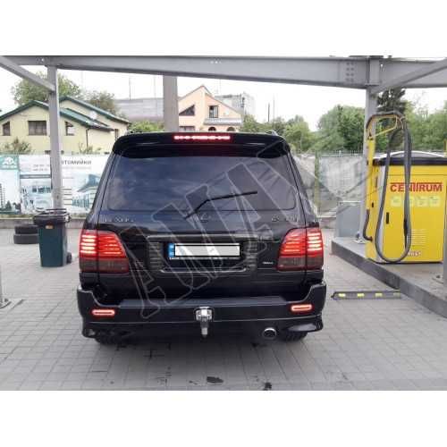 Габариты, Катафоты заднего бампера LX470(98-07) в стиль Mercedes LED