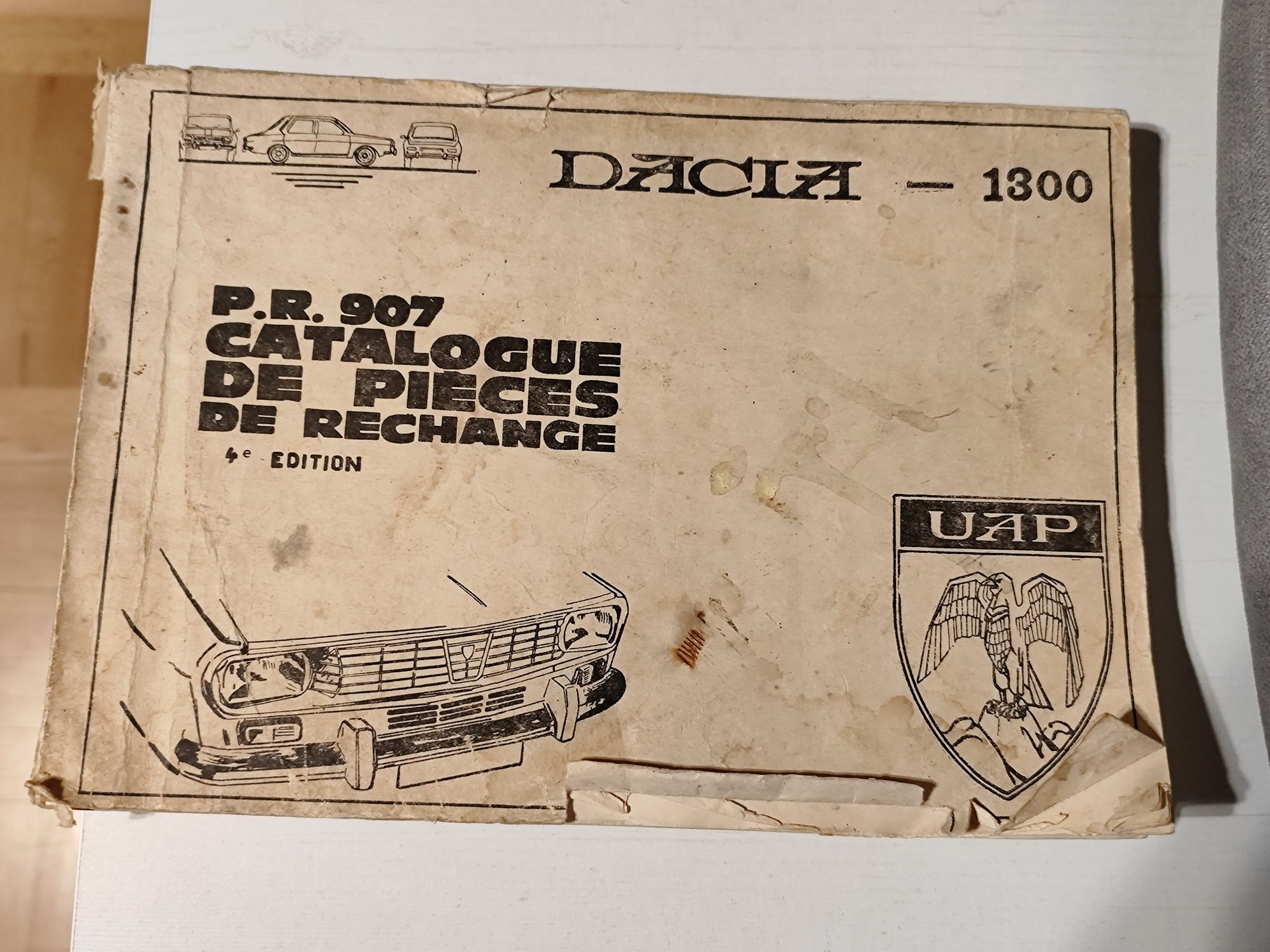Katalog części Dacia 1300 książka