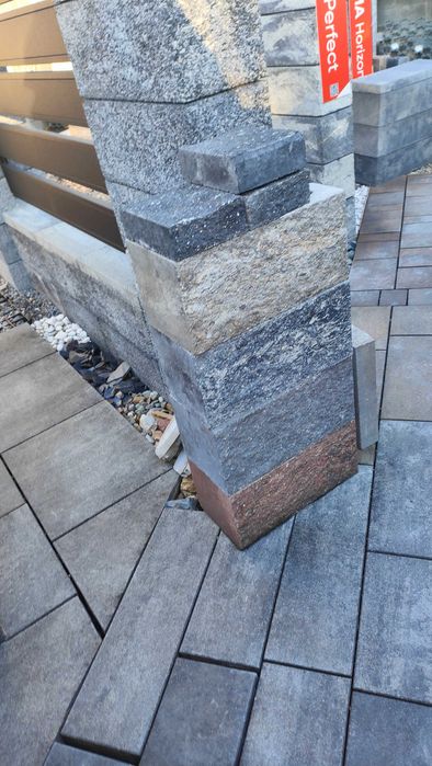 Pustak do budowy grilla pustak konstrukcyjny bloczek betonowy elewacja