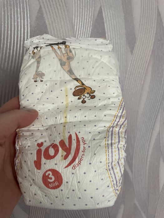 Віддам безкоштовно підгузники джой 3 оранджева упаковка