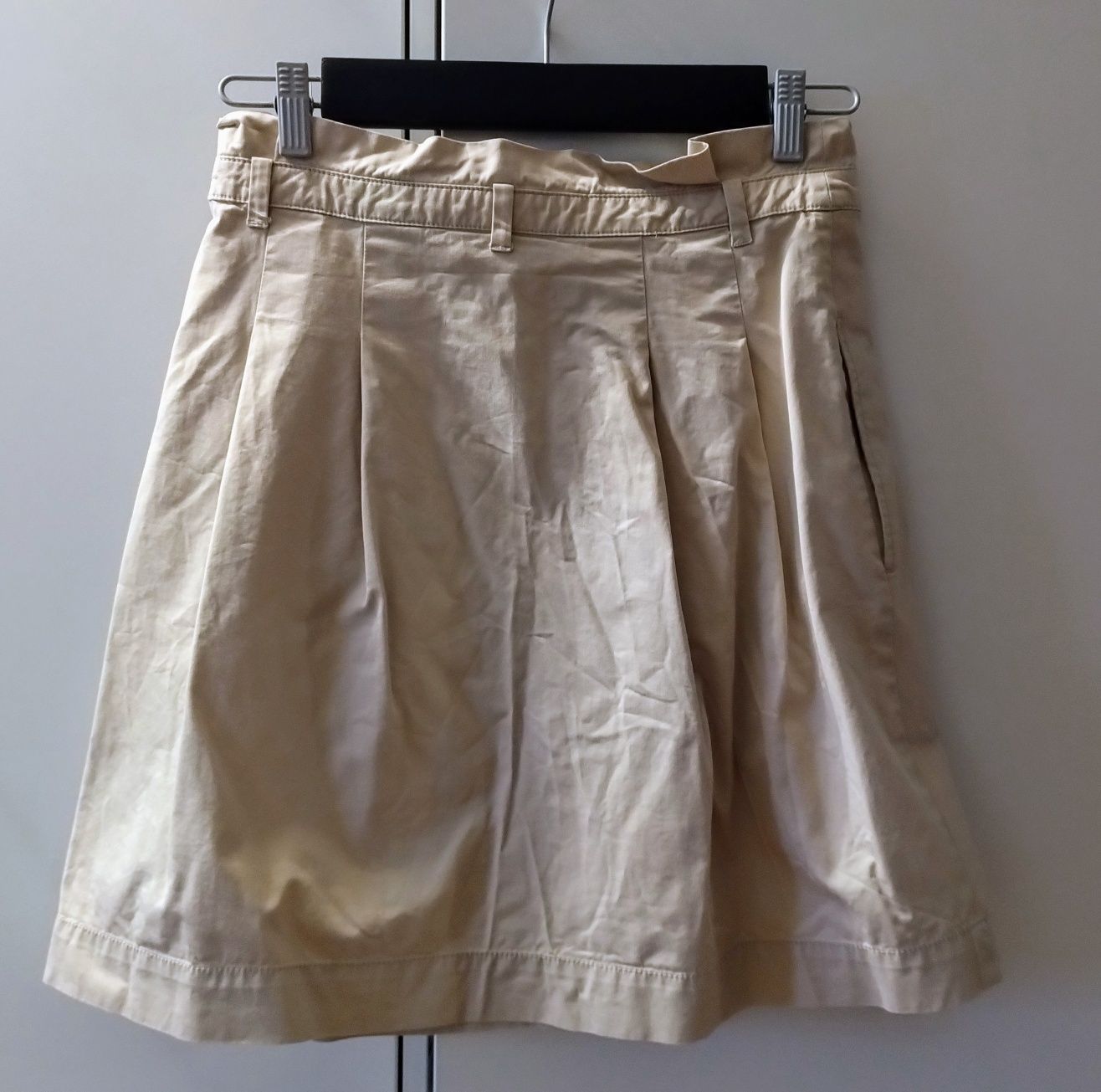Spódnica paperbag fason A Zara Basic rozm. S