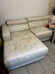 Vendo sofa chease long branco