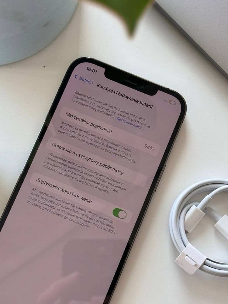 iPhone 12 Pro Max Gwiezdna Szarosc ZESTAW!