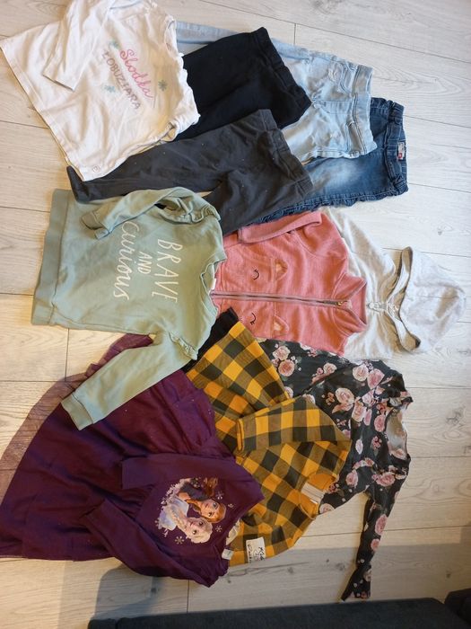 Jesień 92 dziewczynka paka h&m hm cool club