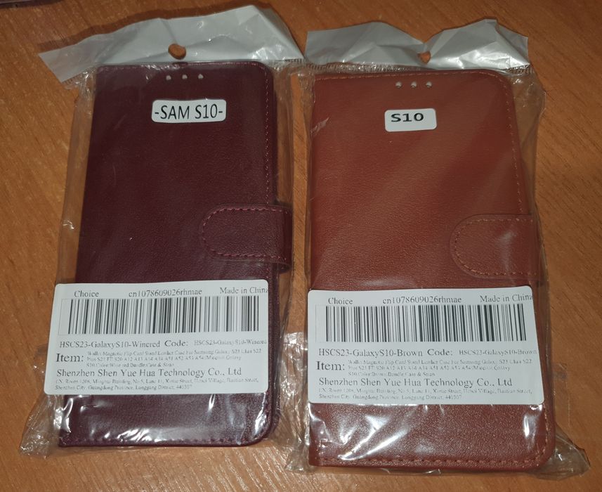 Чохли на Samsung S10, нові. 130 за один.Олх-доставка .