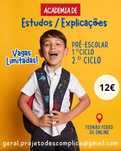 Explicações Pré, 1.° e 2.° Ciclos