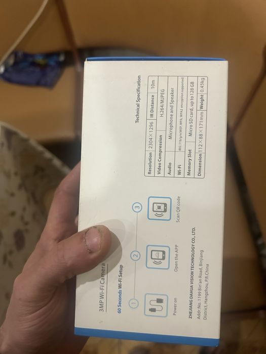 Видекамера дахуа k35 sd-card