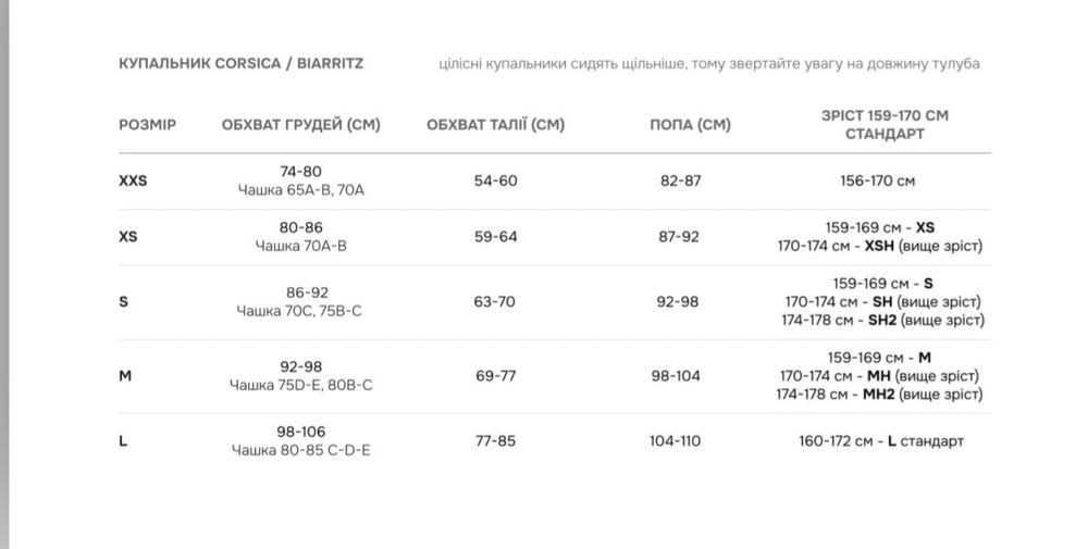 Боді Roar Cruise, розмір S