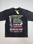 Футболка Vetements Dominatrix Hotline S M L Washed black Oversized