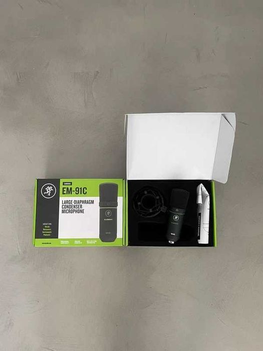 2 x Mackie EM-91C mikrofony pojemnościowe XLR