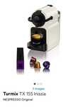 Vendo máquina de café Turmix TX 155 Inissia Nespresso.
