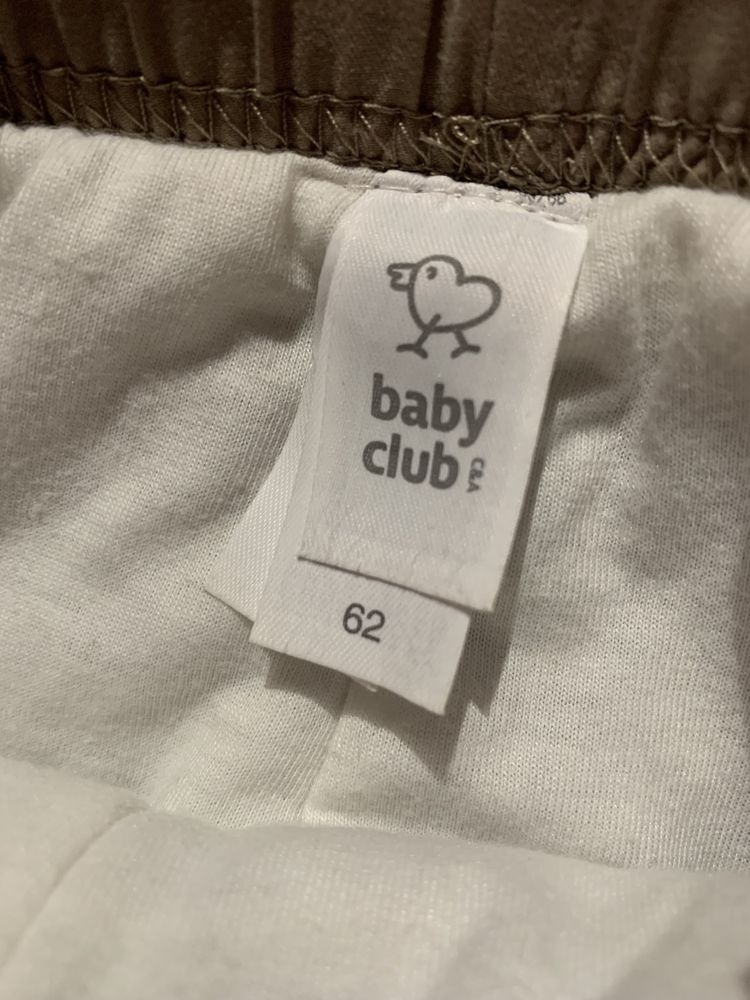 Spodenki ocieplane na zimę BABY CLUB C&A, rozmiar 62