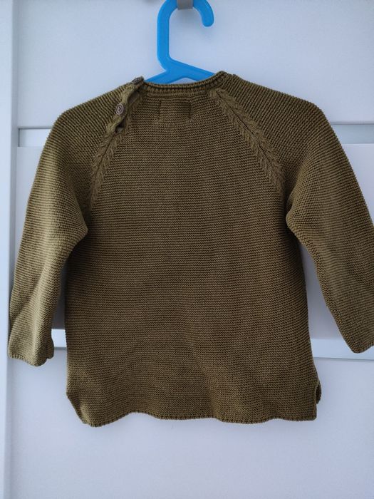 Sweter Zara 98 oliwkowy