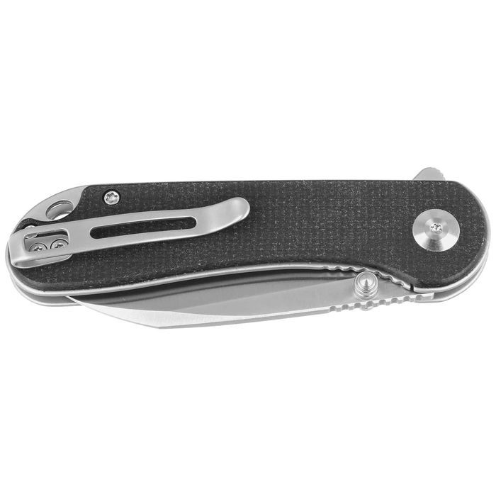Nóż składany Civivi Elementum Wharncliffe Black Canvas Micarta, Satin