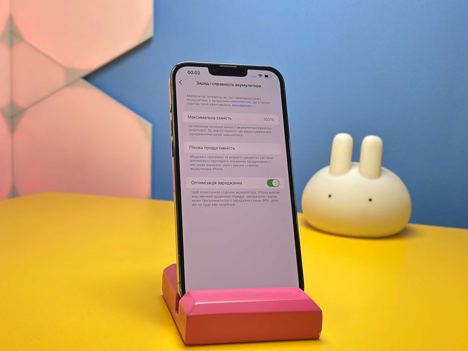 Смартфон Apple iPhone 13 Pro Max 256GB Green (144131) Б/У З ГАРАНТІЄЮ
