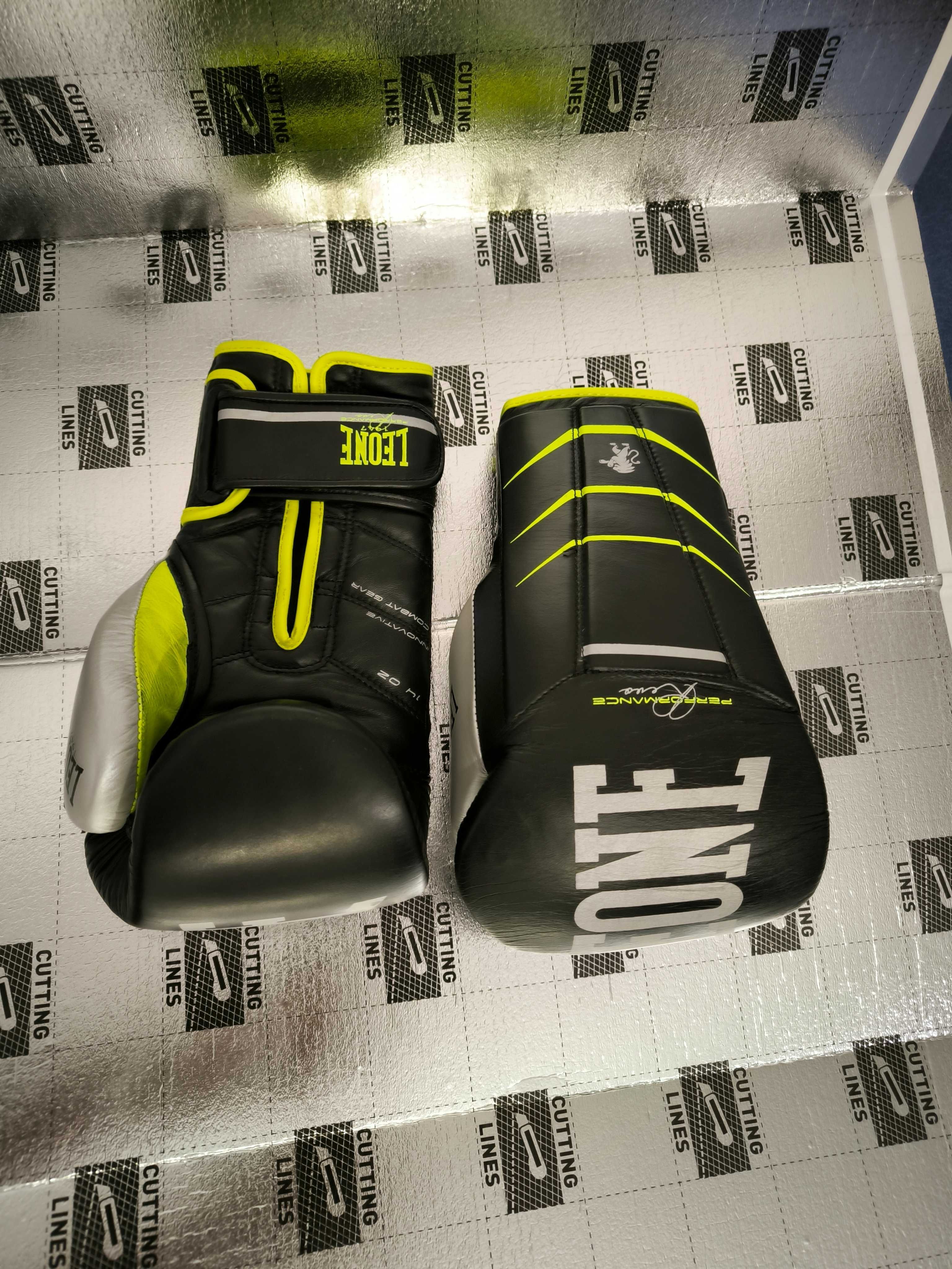 Rękawice bokserskie Leone REVO Performance Fluo 14 oz