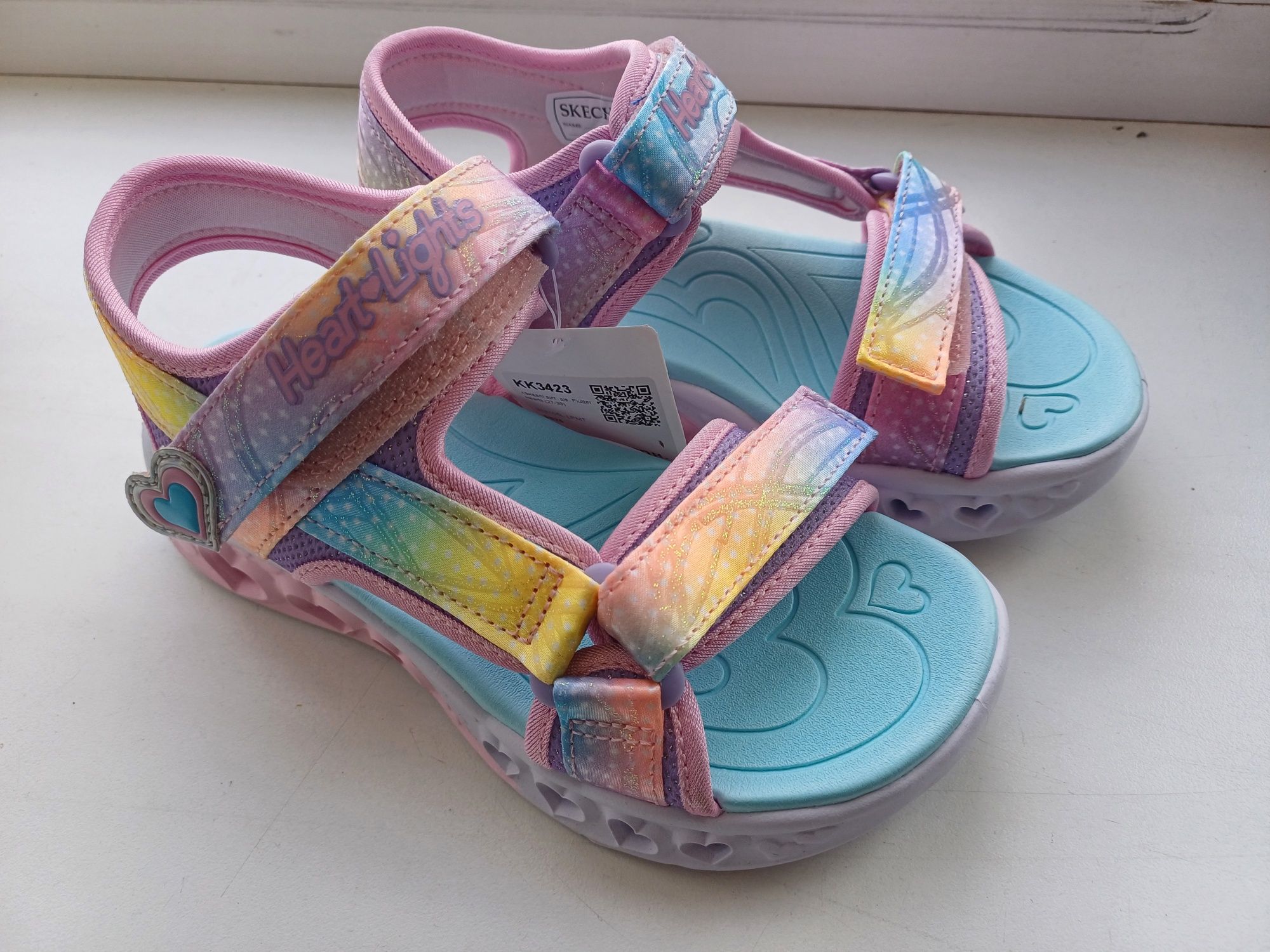 Сандалії Skechers S-Lights®: Flutter Hearts 303105L LPMT р-ри 27,5-37