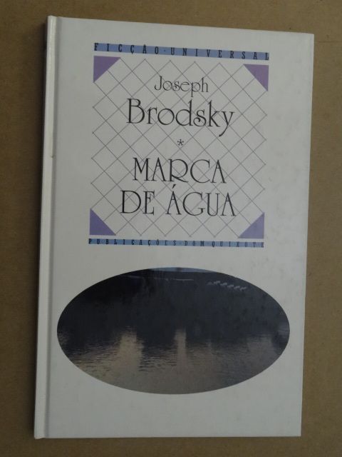 Marca de Água de Joseph Brodsky - 1ª Edição