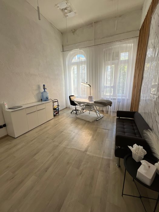 Штора тюль бамбук белый 7х3.2 м