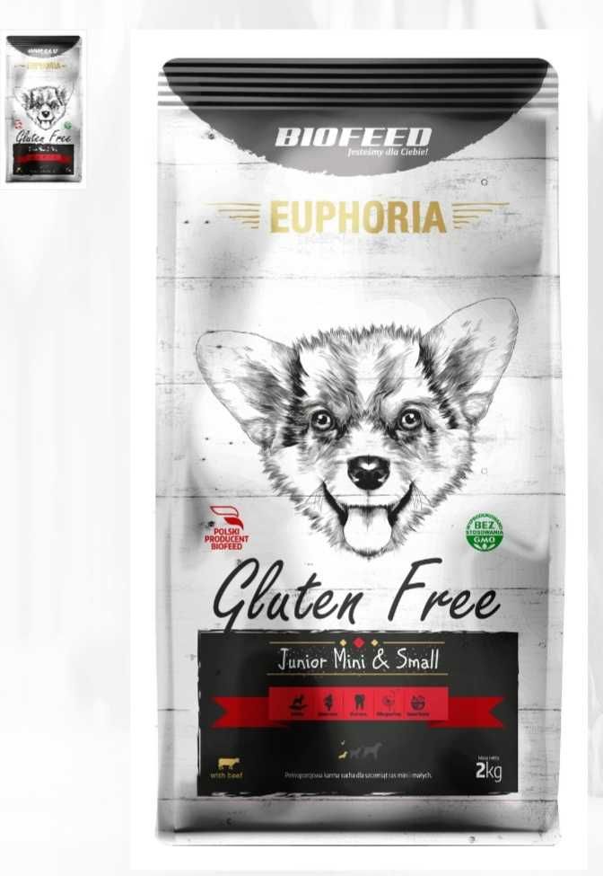 Sucha karma dla psa Biofeed Euphoria Gluten Free Junior