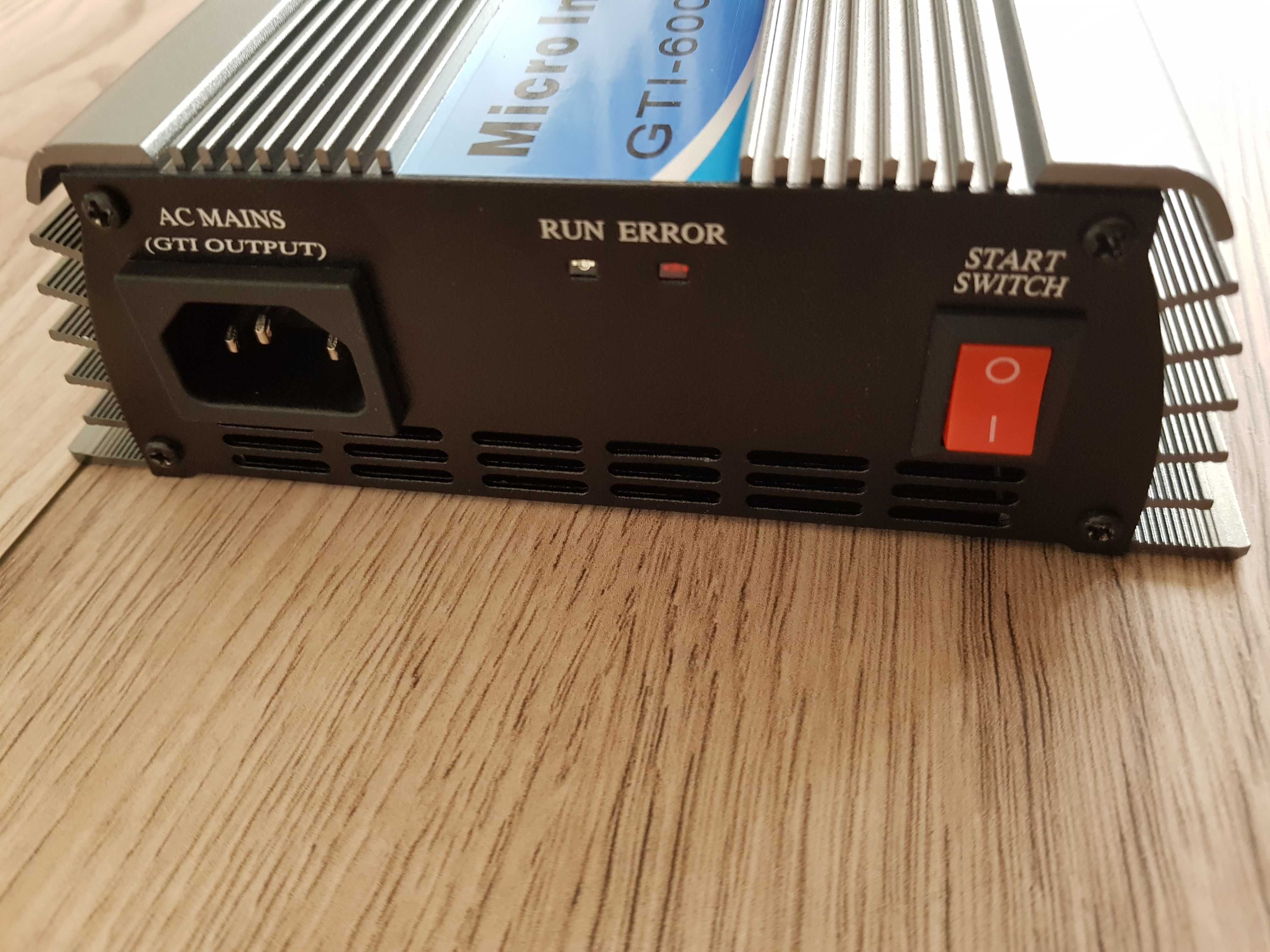Micro inwerter falownik sieciowy 600 W MPPT /230V+ miernik energii.