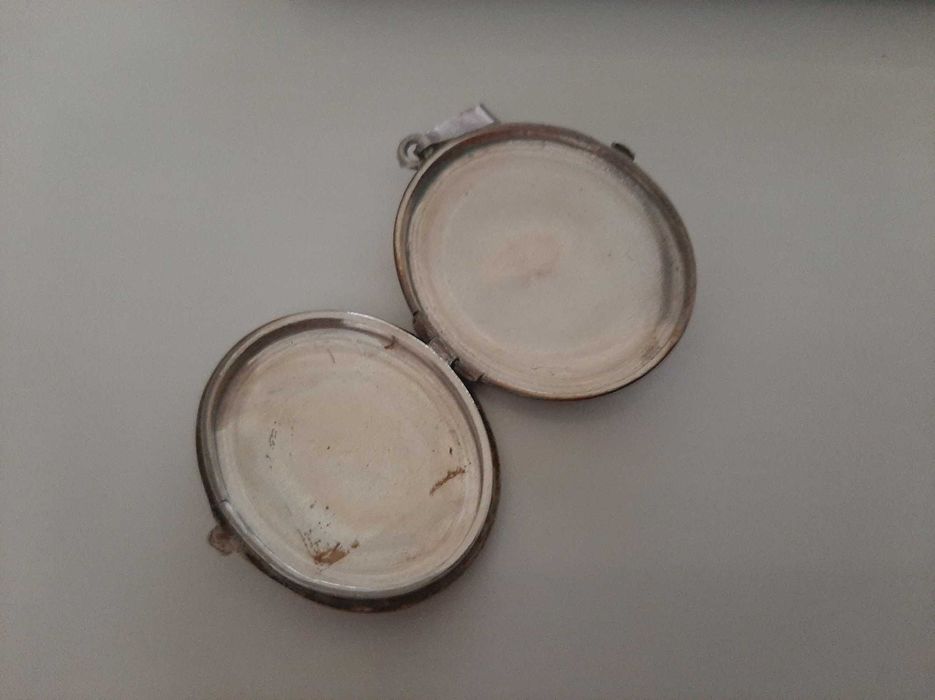 Cepelia stary srebrny sekretnik