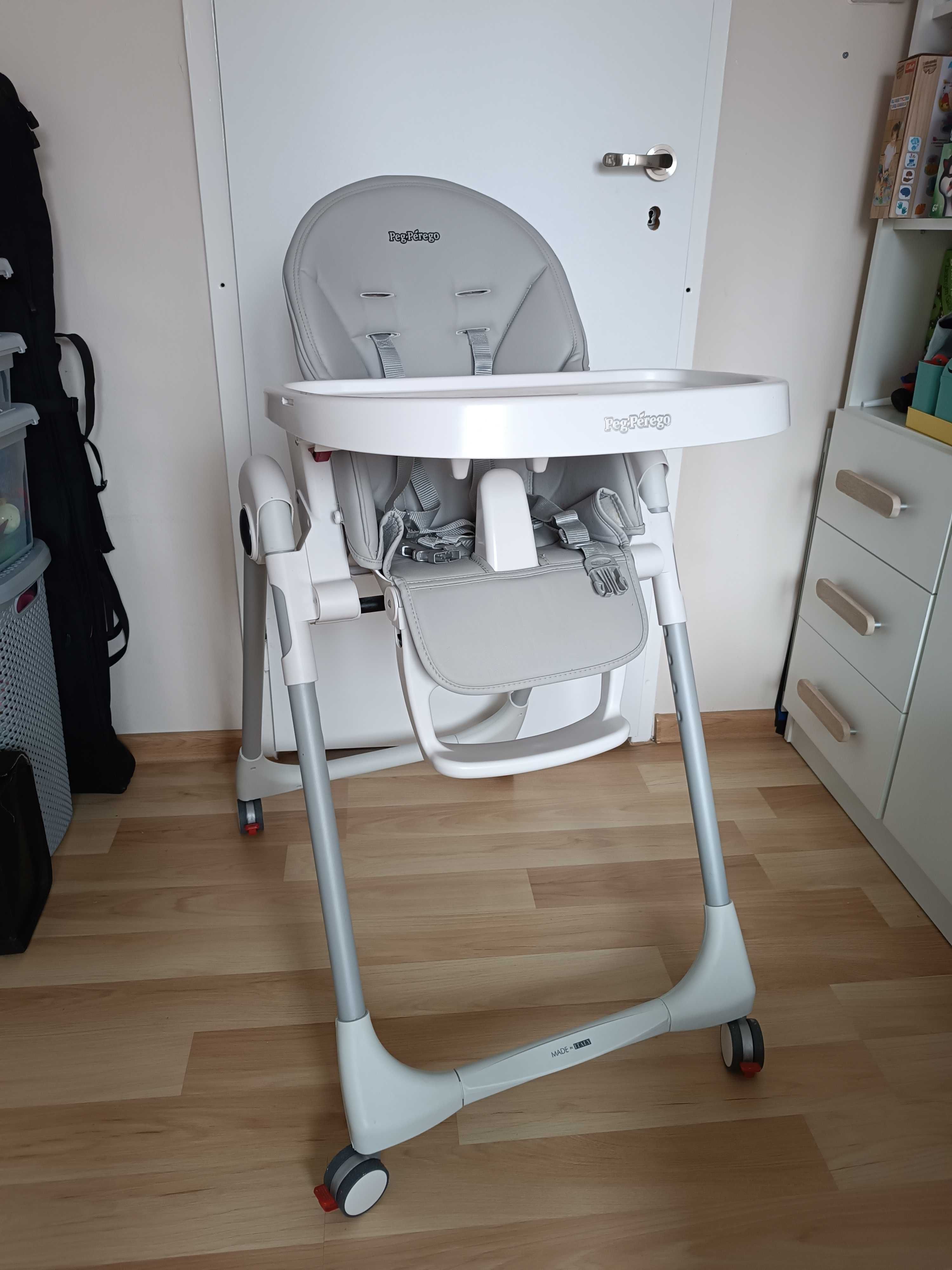 Krzesełko do karmienia leżaczek Peg Perego Follow Me