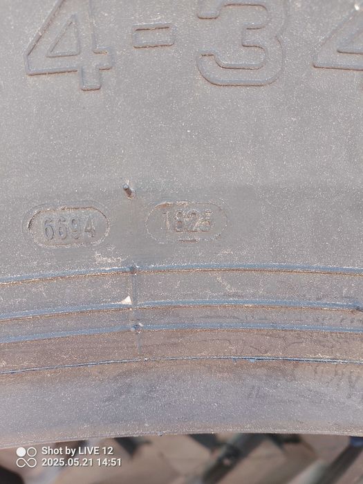 Opona 18.4-34 14PR TT TA60 156A6 Petlas data produkcji 2025r.