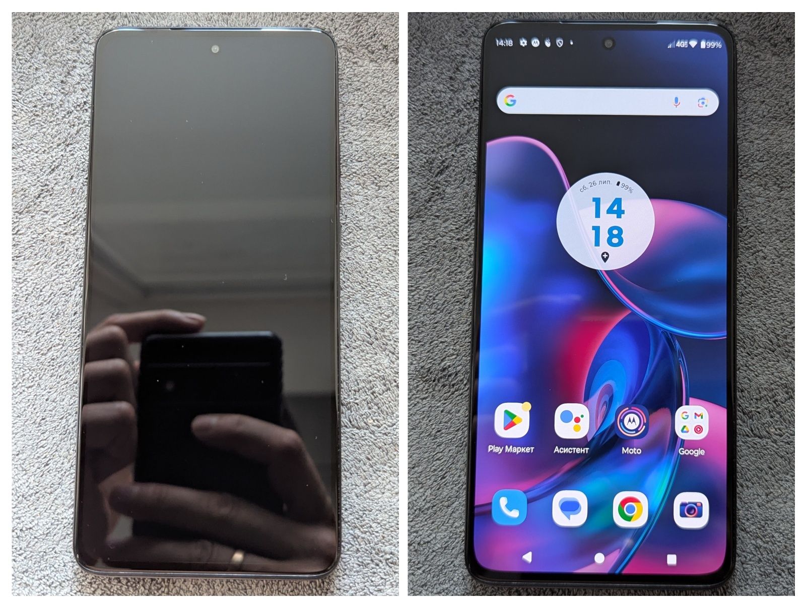 Motorola edge 2022 XT2205-3 8/256Gb 144Hz 50Mp АКБ 5000mAh android 14!