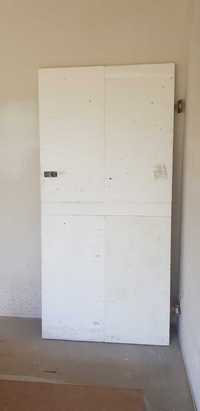 drzwi budowlane, tymczasowe osb styropian