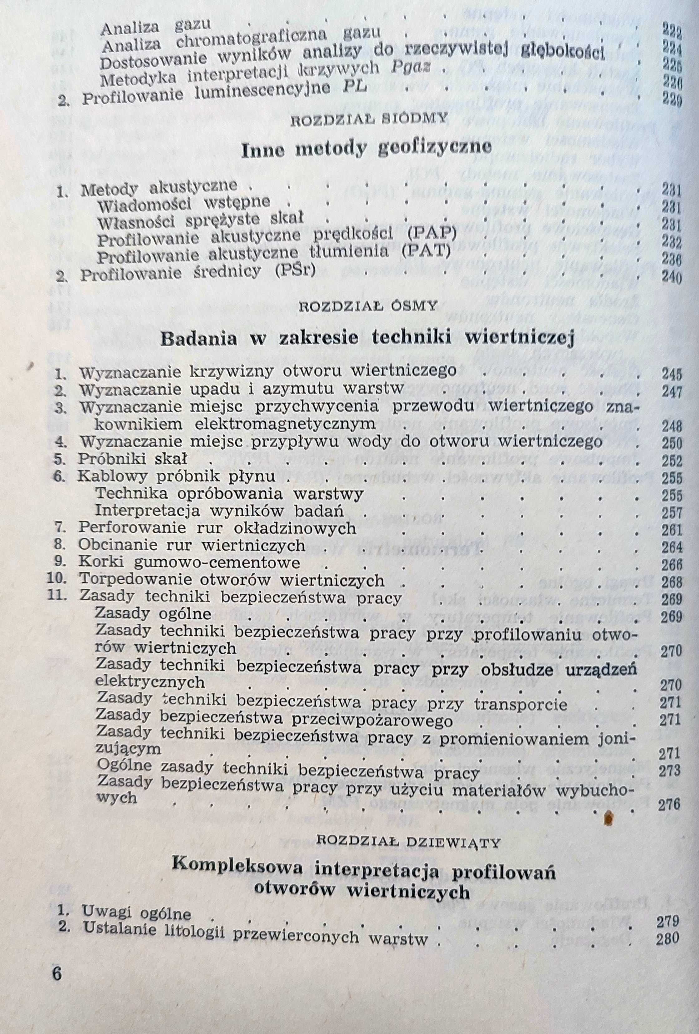 Geofizyka wiertnicza. Część 5 dla techników geologicznych. Plewa