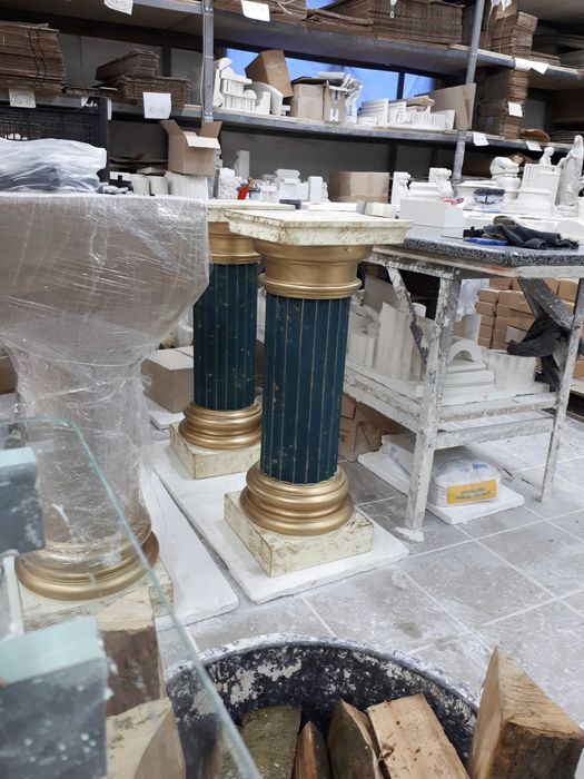 Колона гіпсова. Підставка декоративна. Колона декоративна.