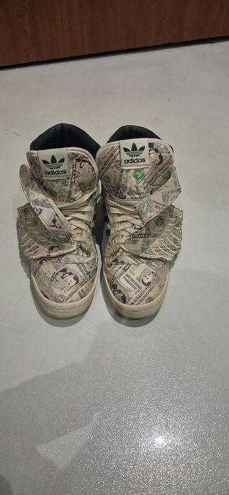 Adidas × jeremy scott forum money hi