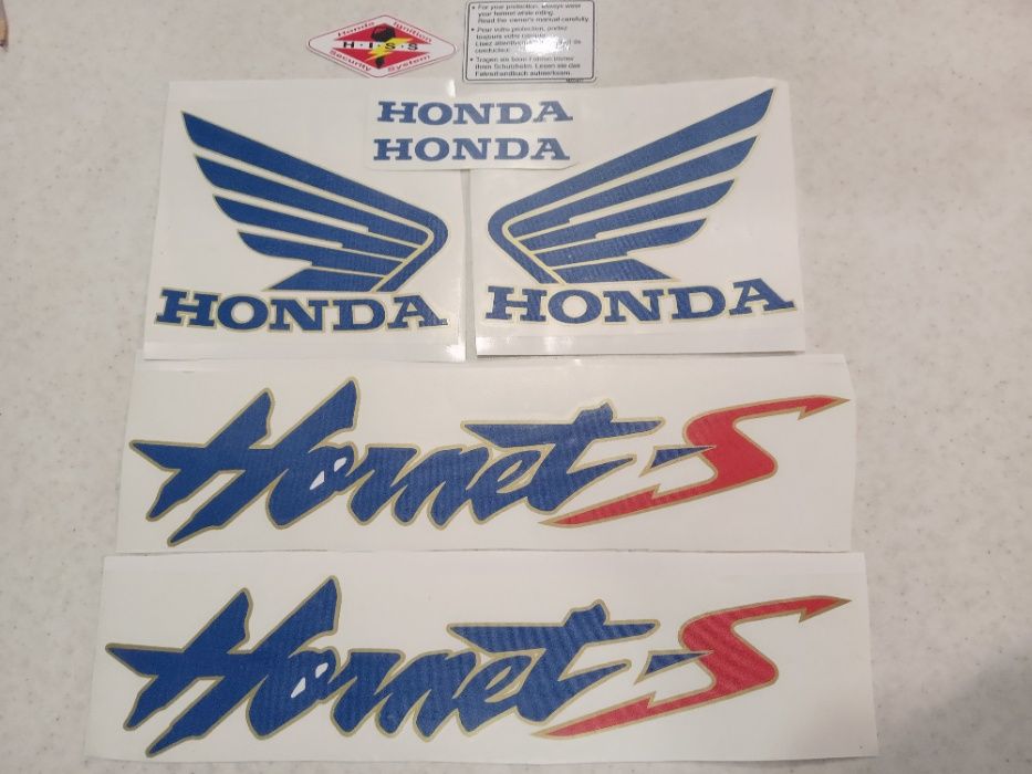 Комплект наклейки эмблемы мотоцикла Honda Hornet, CB600/S, 900