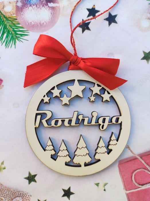 Bolas de Natal personalizadas / Enfeites árvore de Natal